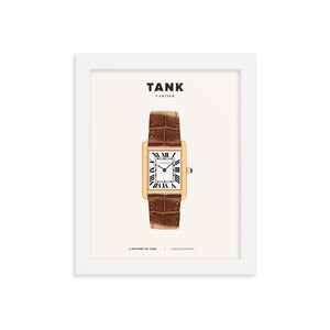 A HISTORY OF TIME: TANK (FRAMED)