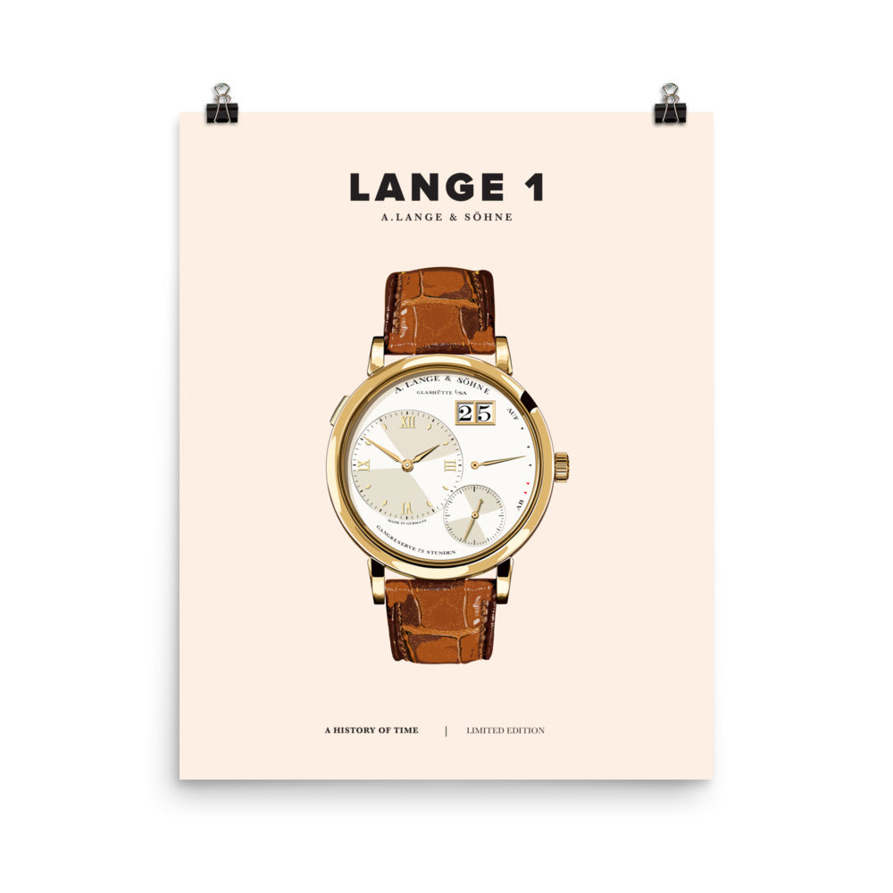 HISTORY OF TIME: LANGE 1 – veryonbrand